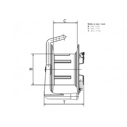 SCHILL Cable Drum GT 380.RM